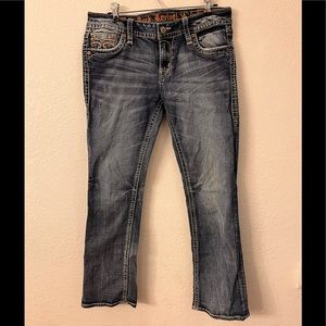 Rock Revival Alaina boot cut jeans size 30